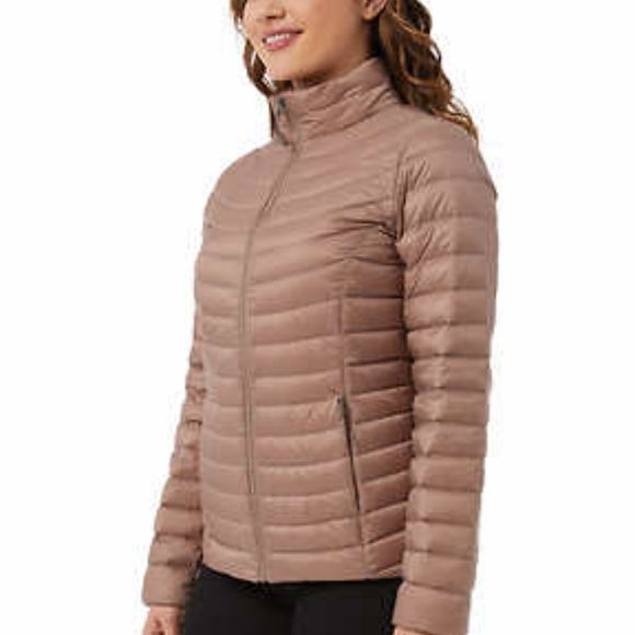 32 Degrees Ladies' Down Jacket in Brown - Picture 2 of 5